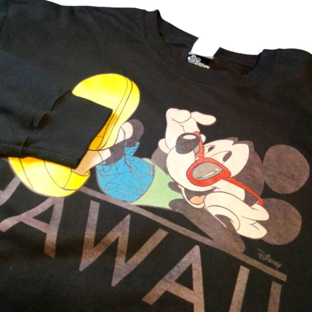 Disney Hawaii Fleeced Crew Neck Sweatshirt‎ size 2XL